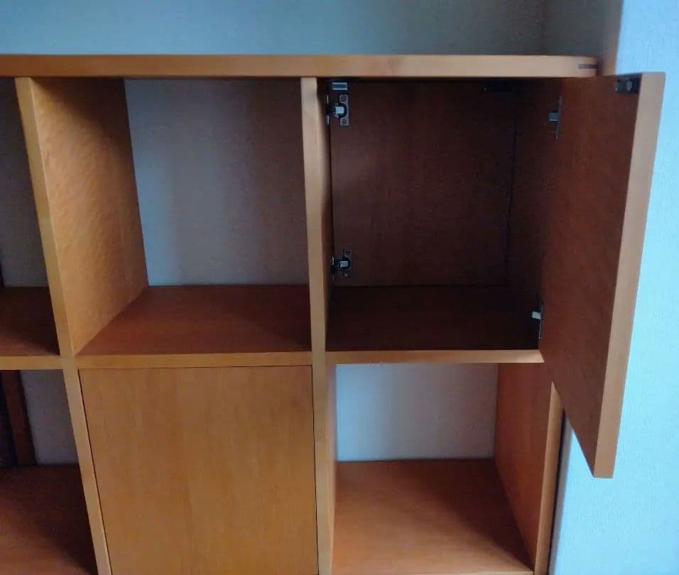 ACTUSアクタス 木製オープンシェルフ 9コンパートメント