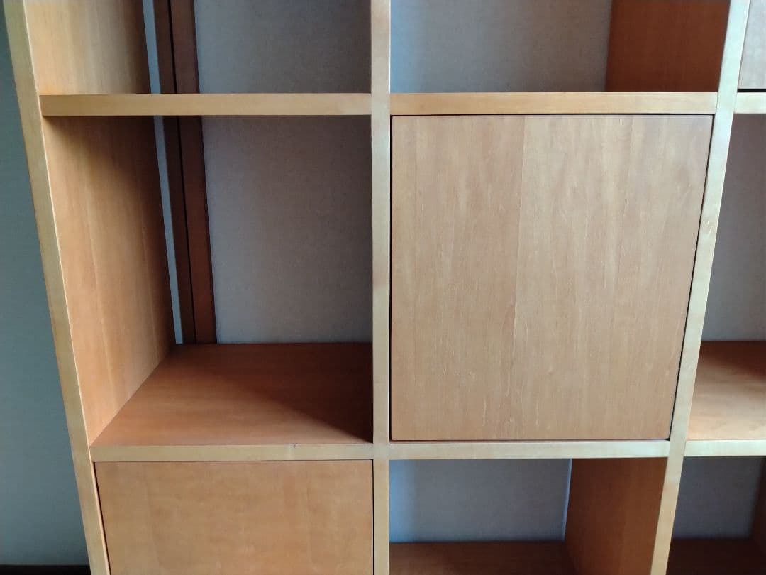 ACTUSアクタス 木製オープンシェルフ 9コンパートメント