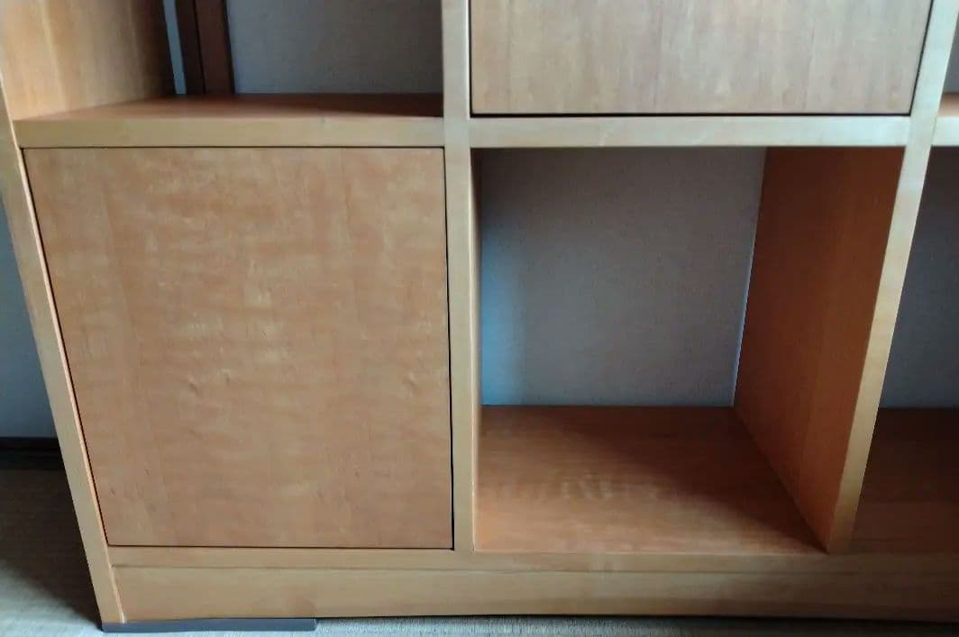 ACTUSアクタス 木製オープンシェルフ 9コンパートメント