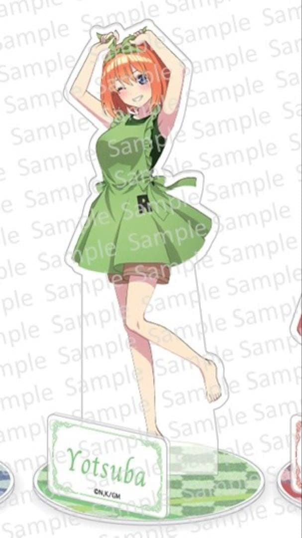 中野四葉 アクリルスタンド　SHARPコラボ 五等分の花嫁　新品未開封