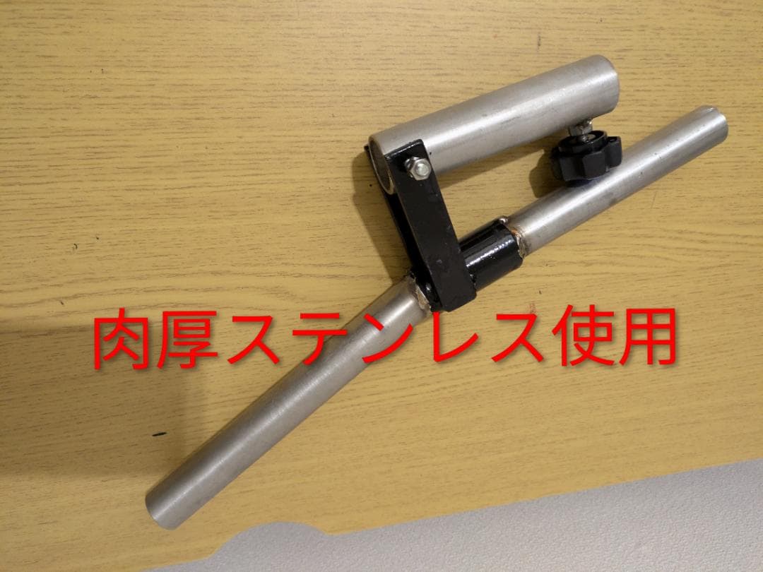 Tバーロー　ロングタイプ　上下にプレート挿入で安定Tバーロウ28ミリ ステンレス
