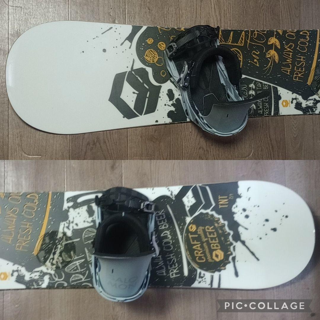 高身長向け！　FTWO　SALOMON　スノーボードセット　159cm　グラトリ