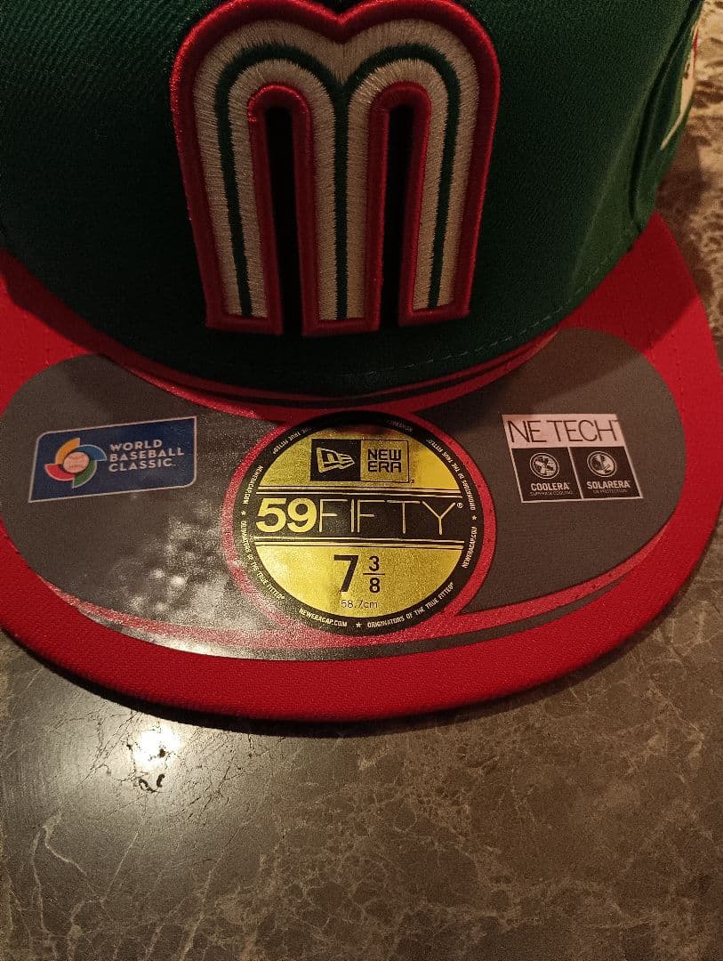 2013年　58.7cm WBC New Era ベースボールキャップ メキシコ