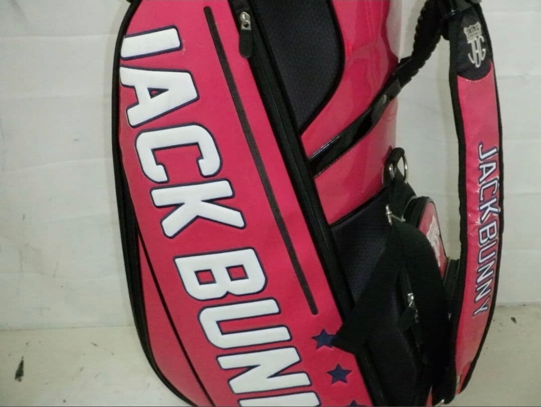 Jack Bunny!! ジャックバニー9.0型 エナメル★中古★キャディバック