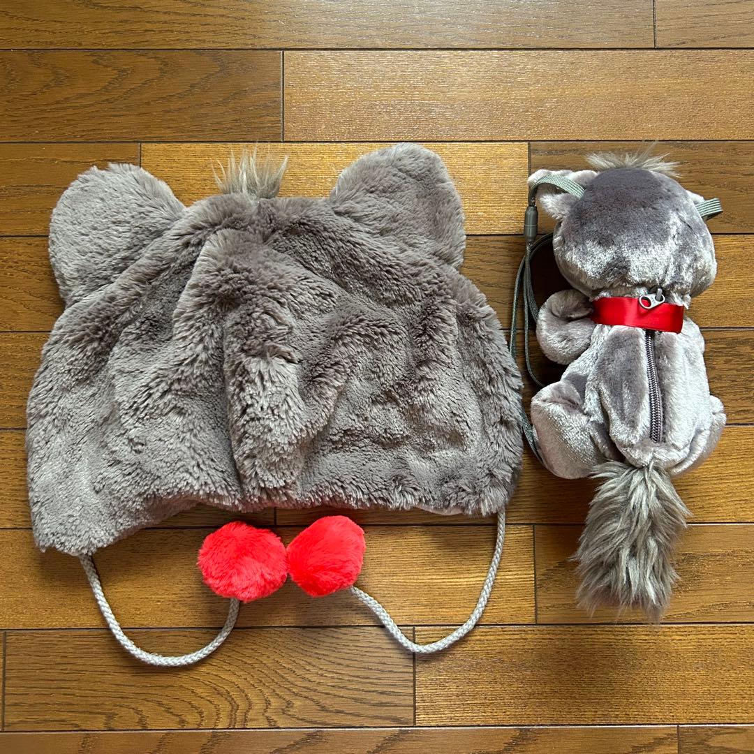 ディズニー　ベルリオーズ　ファンキャップ　ショルダーバッグ　おしゃれキャット