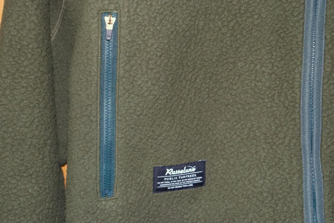 新品 ラッセルノ 2WAY フリースブルゾン (5/L)　Ⓗ