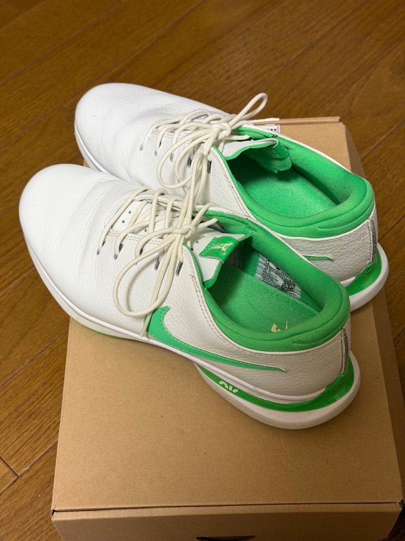 NIKEズームビクトリーツアー3/ホワイト/グリーン/ワイド/26.5cm