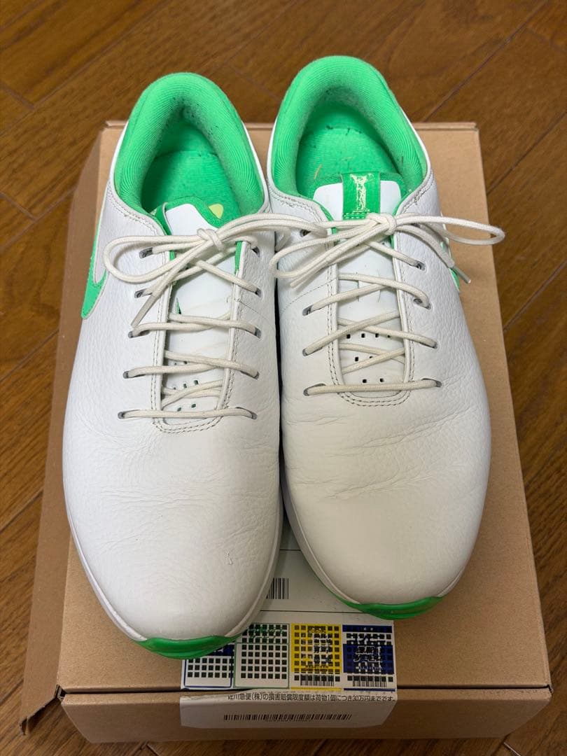NIKEズームビクトリーツアー3/ホワイト/グリーン/ワイド/26.5cm
