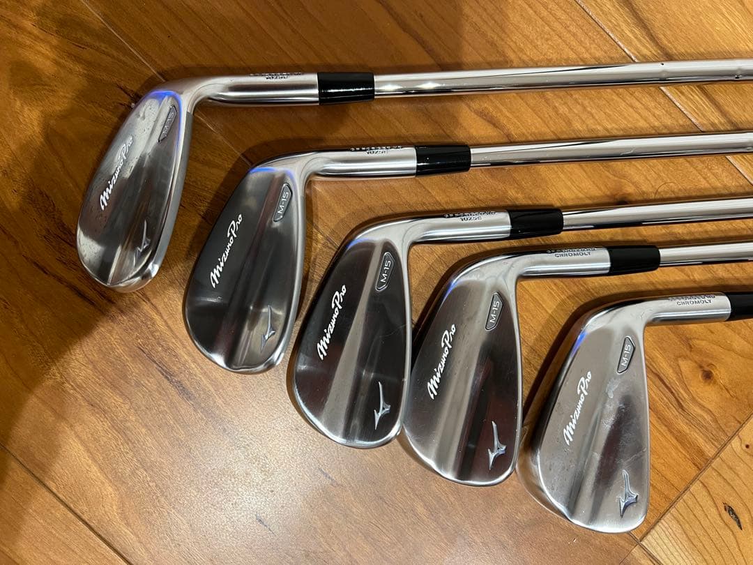Mizuno Pro M-15 アイアンと52°ウェッジの6セット