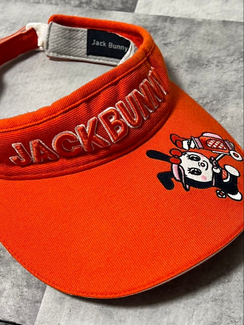 JACK BUNNY サンバイザー　ゴルフ　ジャックバニー　ドラえもん
