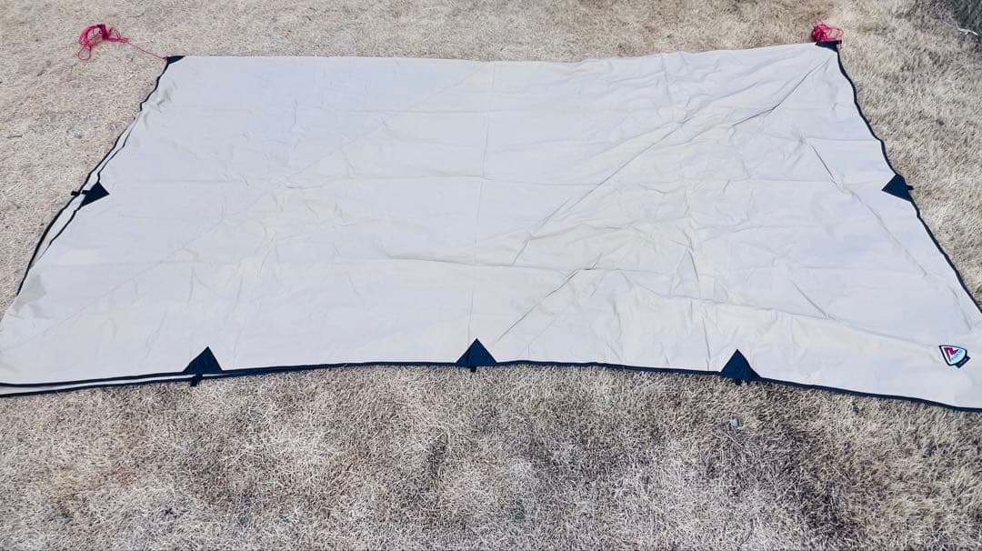 ポール付きROBENS アウトバック タープ 4×4m