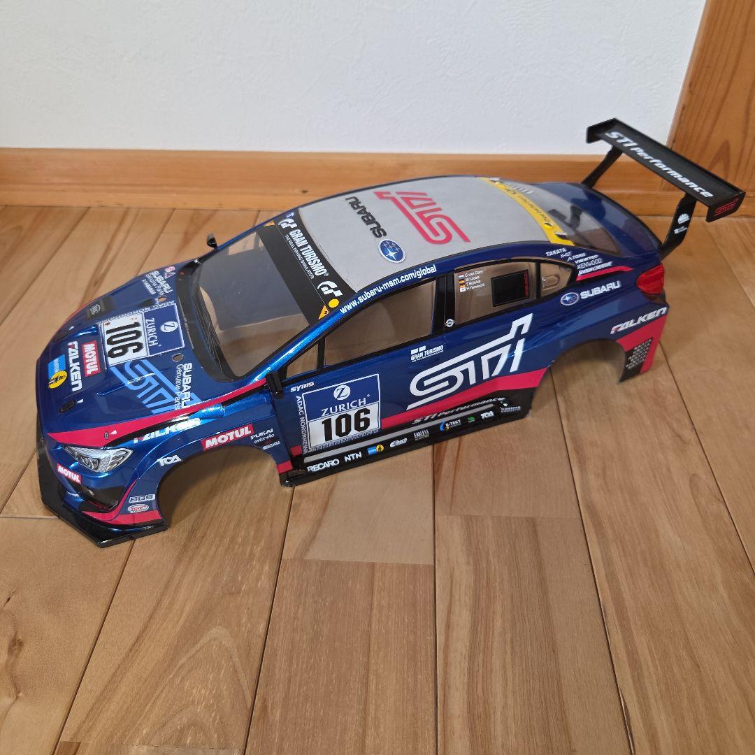 タミヤ　SUBARU WRX STI NBRチャレンジ ボディ　比較的美品