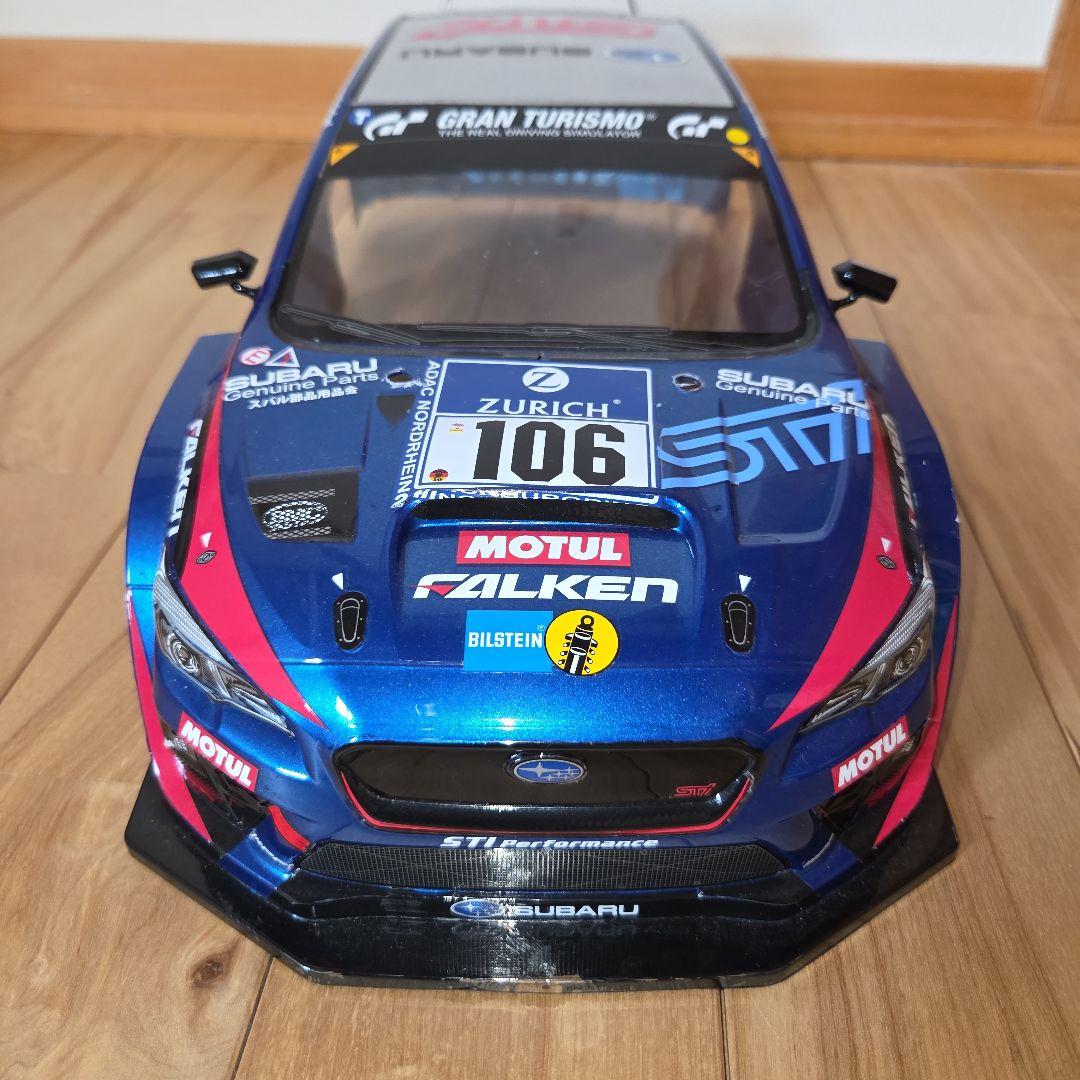タミヤ　SUBARU WRX STI NBRチャレンジ ボディ　比較的美品