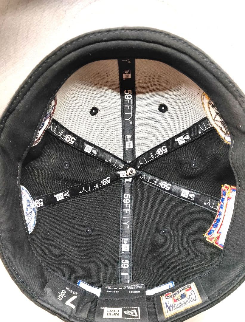 NEW ERA ドジャース マルチパッチ クーパーズタウン キャップ帽 中古品