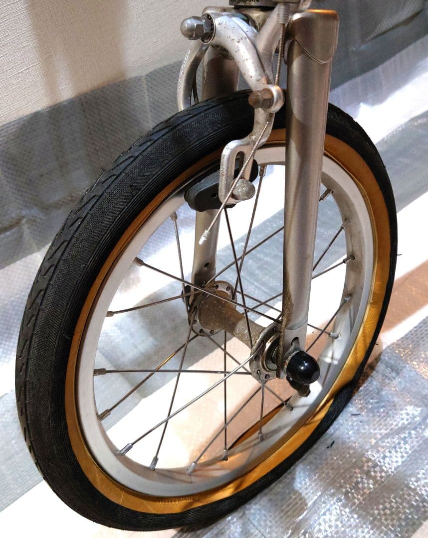 【ジャンク品】 Panasonic 折りたたみ自転車 トレンクル7500