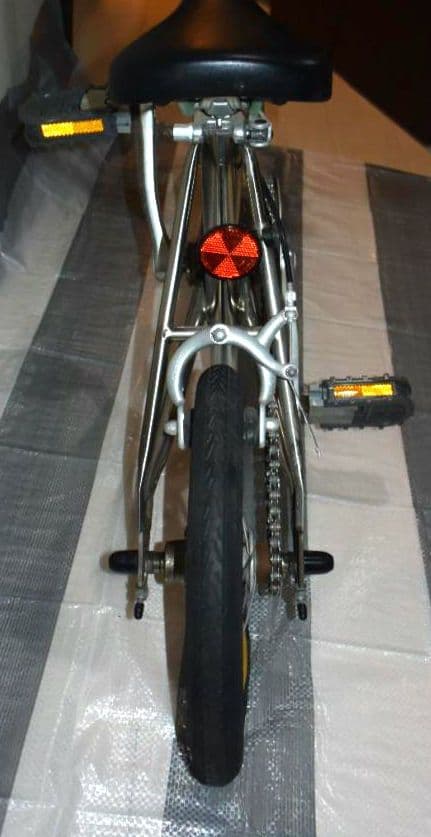 【ジャンク品】 Panasonic 折りたたみ自転車 トレンクル7500