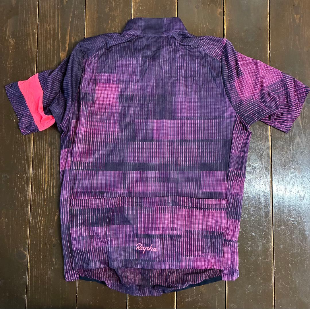 【新品未使用品】Rapha フライウェイトジャージ M 紫/ピンク