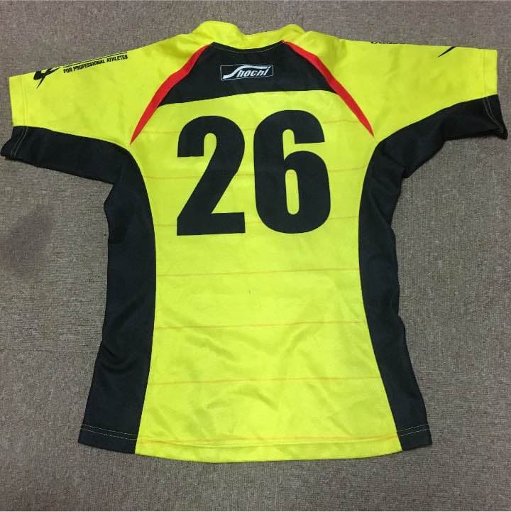 正智深谷ラグビー練習用フィットジャージ