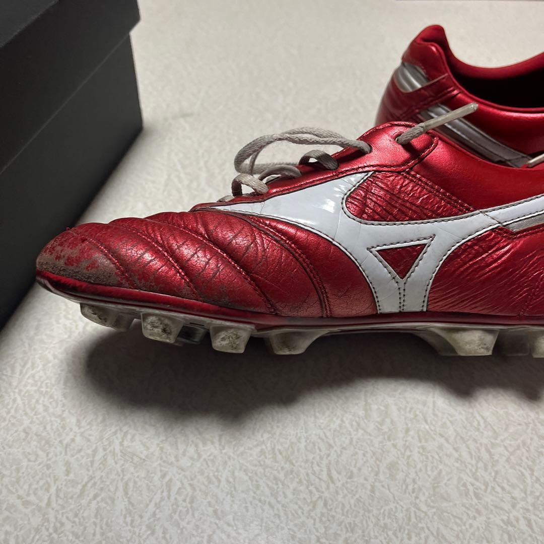 Mizuno Morelia II Japan レッド/ホワイト 23.5