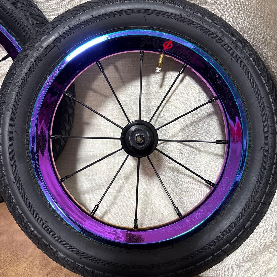 ストライダー　ランバイク　はなまる輪業さんホイル