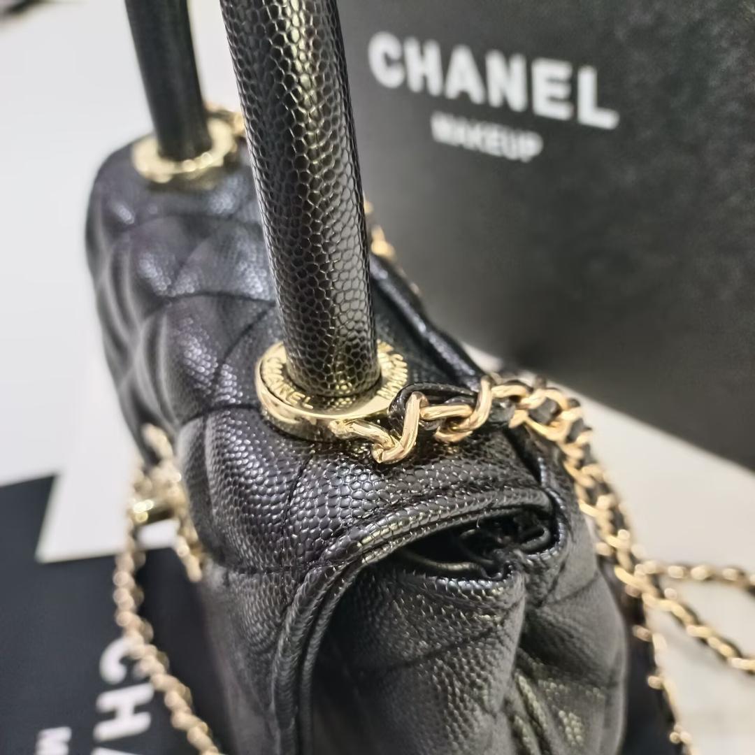CHANEL ノベルティ ミニ ショルダーバッグ キルティング ゴールド2WAY