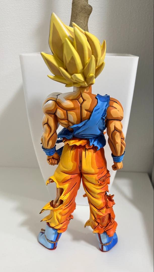 ドラゴンボールSMSPサイズ 伝説の超サイヤ人 孫悟空リペイント 二次元彩色