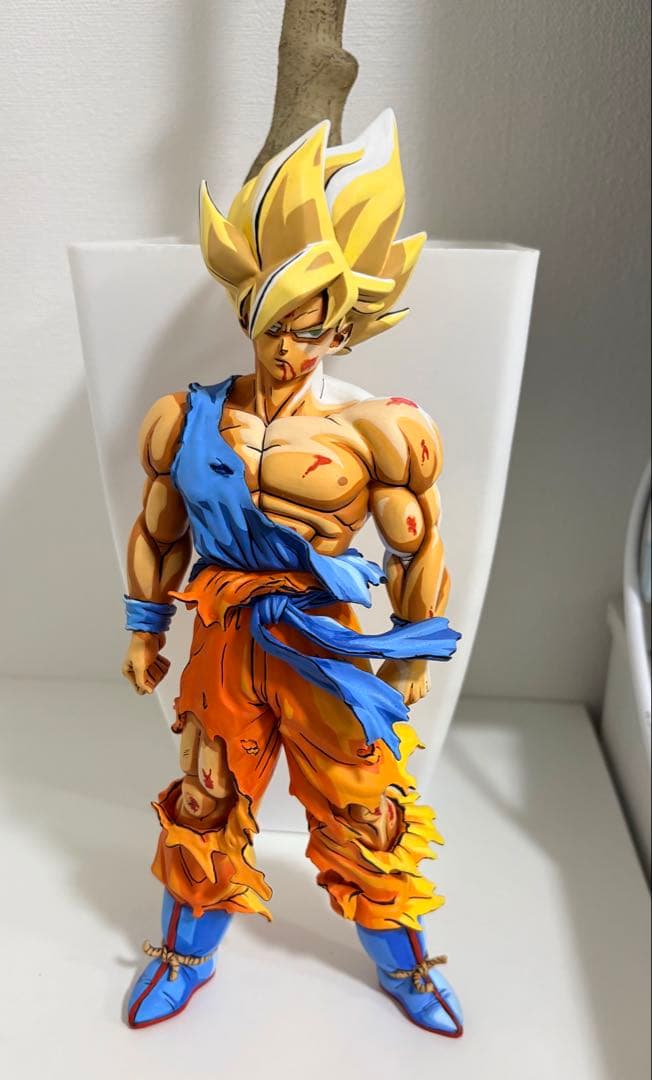 ドラゴンボールSMSPサイズ 伝説の超サイヤ人 孫悟空リペイント 二次元彩色