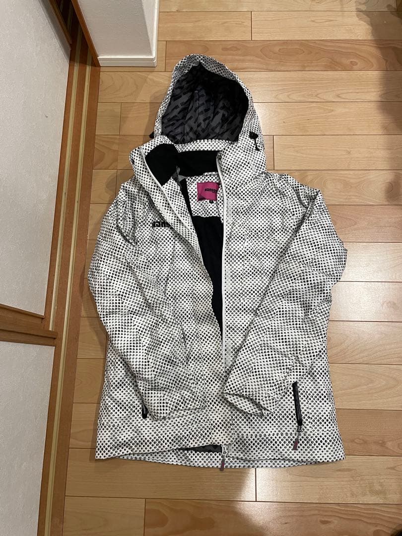 Hanson sports 上下(13号)手袋、kiss markゴーグル付き