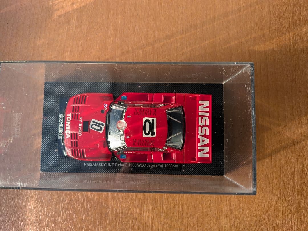 「日産 スカイライン ターボ C（No.10）」の1/43スケールミニカーです。