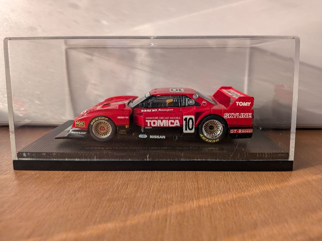「日産 スカイライン ターボ C（No.10）」の1/43スケールミニカーです。