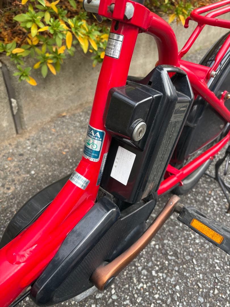 兵庫引取のみ　電動アシスト自転車　ヤマハ　パスキッス　20インチ 子供乗せ　中古