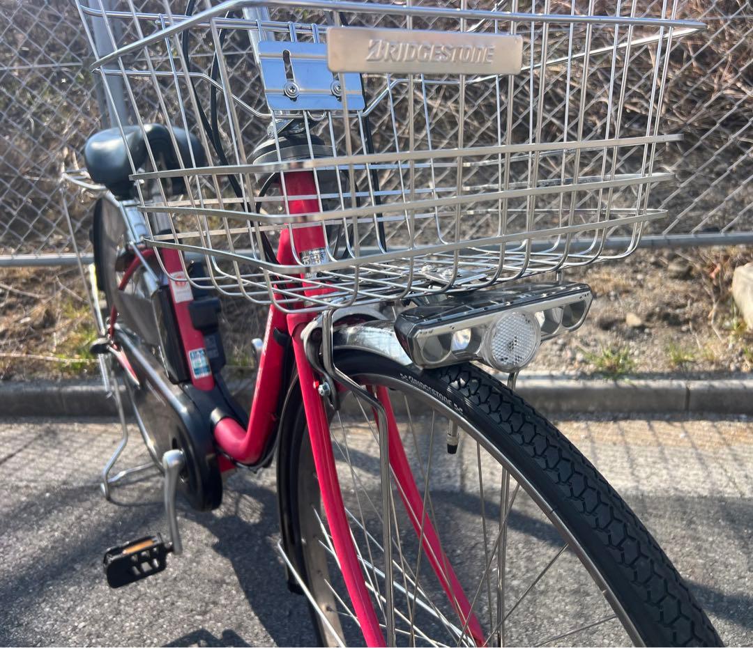 Panasonic新基準電動アシスト自転車・新品前後タイヤ交換ブレーキ類新品交換