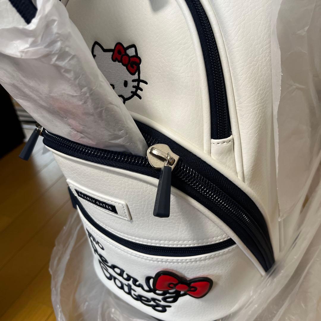 新品　ハローキティ パーリーゲイツ　ゴルフバッグ　Hello Kitty
