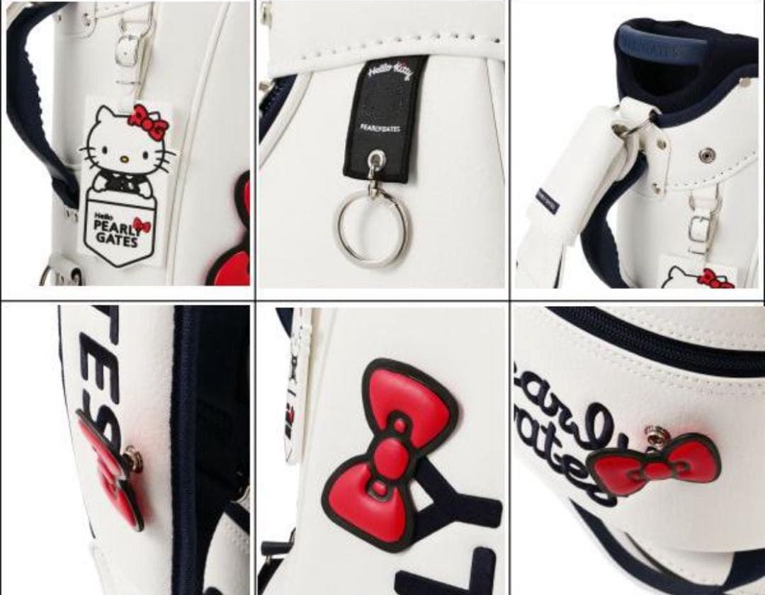 新品　ハローキティ パーリーゲイツ　ゴルフバッグ　Hello Kitty