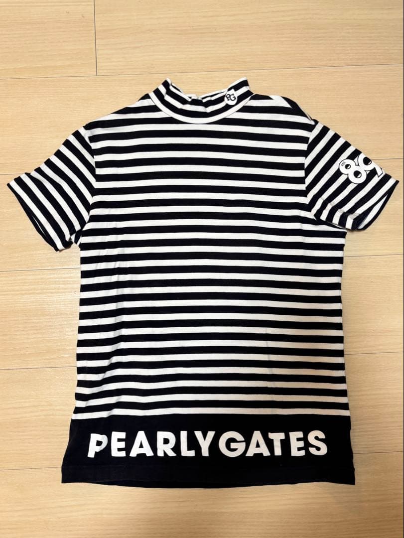 2枚セット⭐️PEARLY GATES ハイネック半袖,五部丈シャツ L（2）