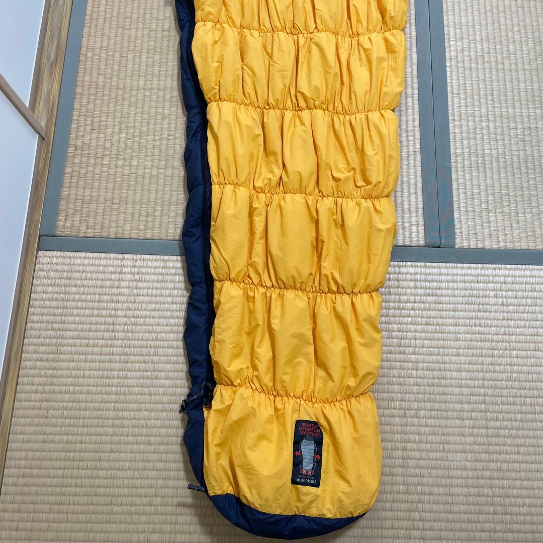 montbell スーパーストレッチシステム 寝袋バローバック5