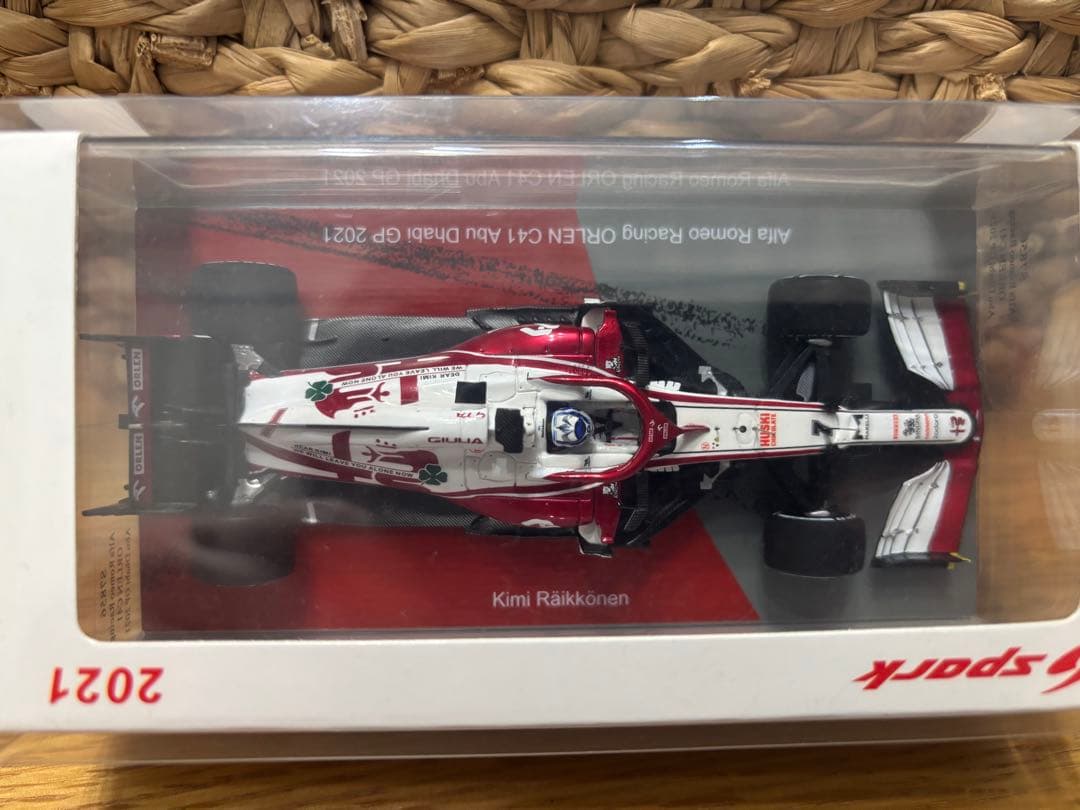 スパーク 1/43 アルファロメオ C41 アブダビGP K.ライコネン