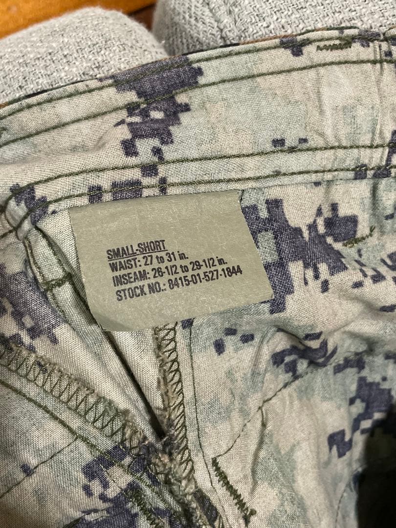米軍実物 USMC MARPAT 上下セット Small-Short 美品