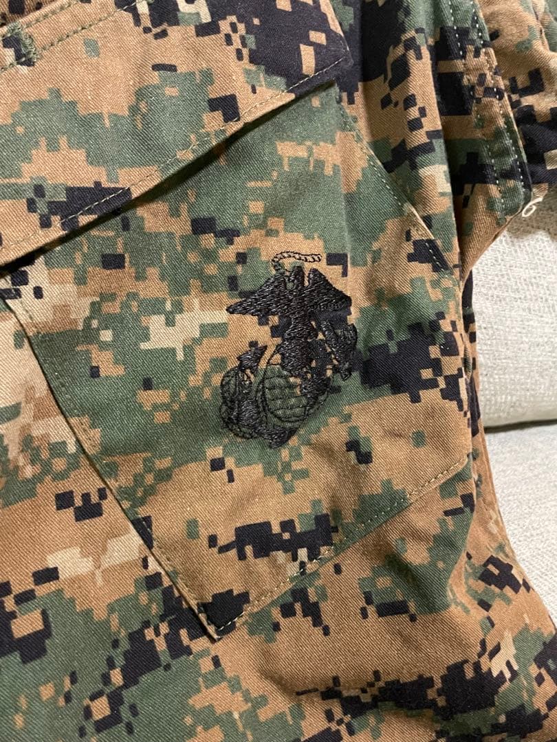 米軍実物 USMC MARPAT 上下セット Small-Short 美品
