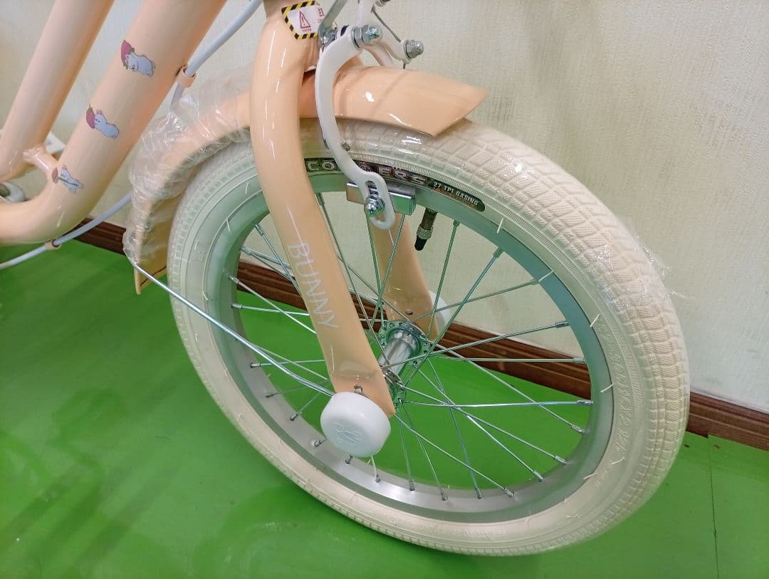 【値下げ中】子供用自転車 BUNNYデザイン 18インチ YELOW