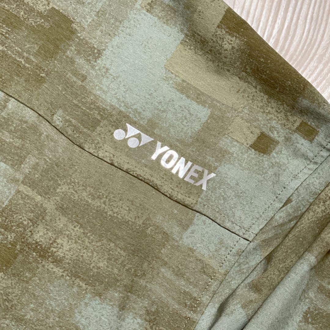 ヨネックス ウォームアップシャツ XO スモークグリーン