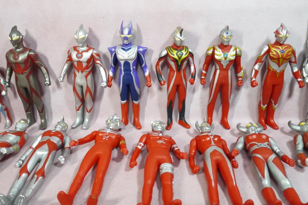 ウルトラヒーローシリーズ　800サイズ　500サイズ　ソフビ　66体セット