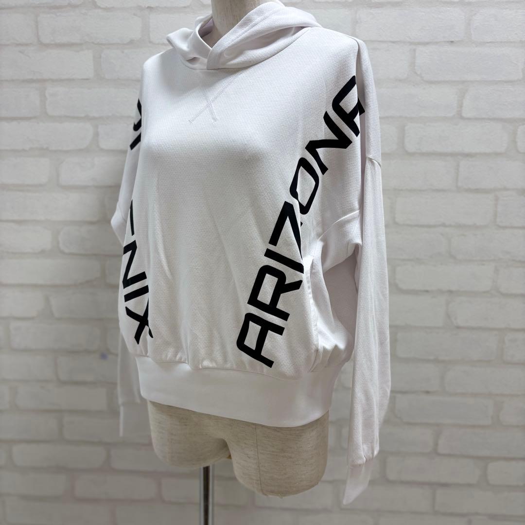 ★美品★ PING ゴルフウェア フード付き Tシャツ パーカー M ホワイト