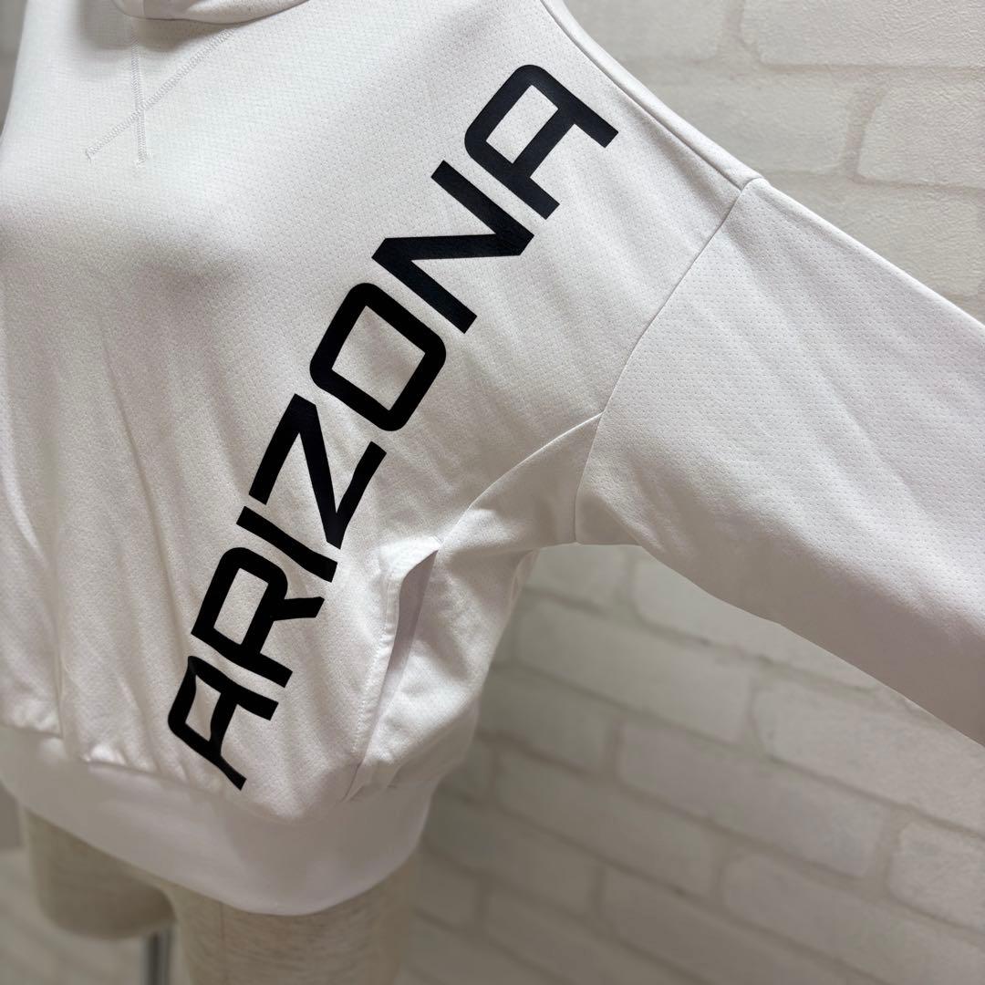 ★美品★ PING ゴルフウェア フード付き Tシャツ パーカー M ホワイト