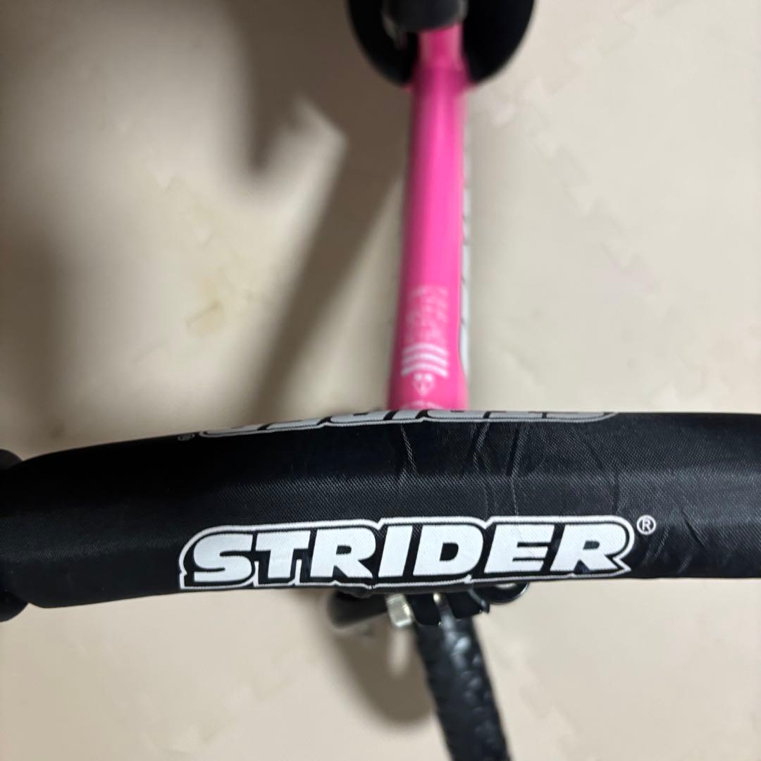 STRIDER スポーツ バランスバイク ピンク