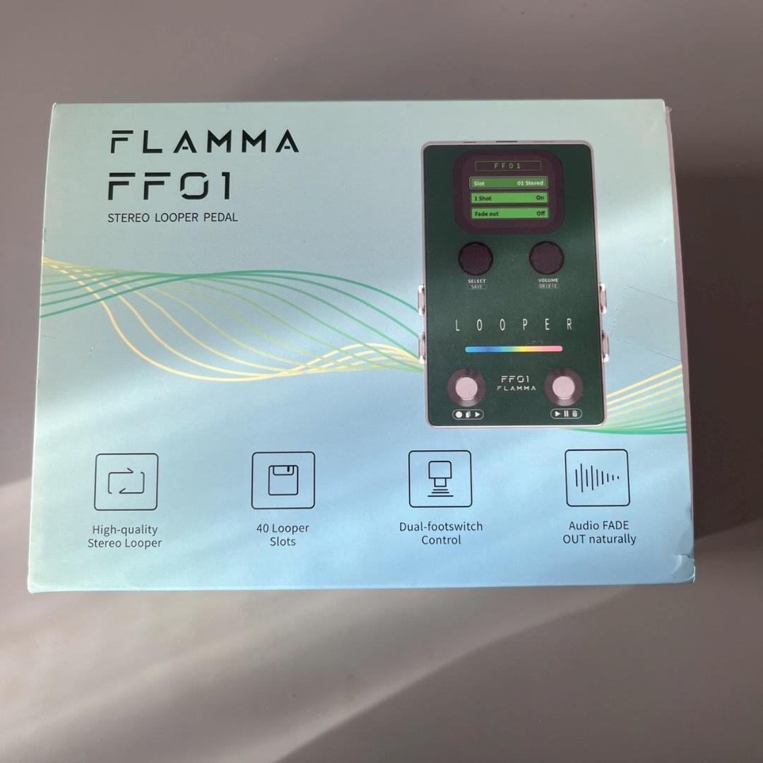 FLAMMA ルーパー ギター ペダル, FF01 ルーパーペダル 40スロット