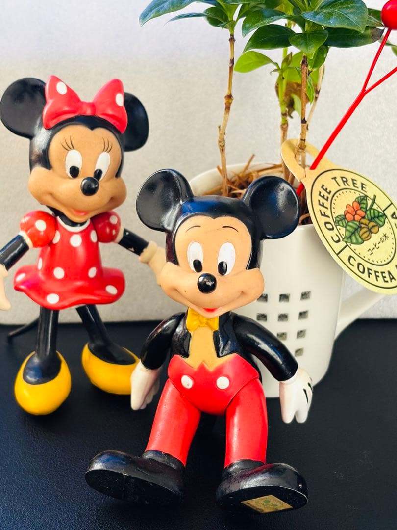 ✨️レア✨️東京ディズニーランド初期フィギュア ミッキー＆ミニーヴィンテージ