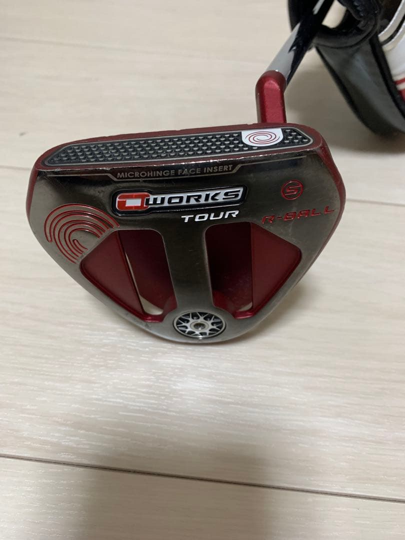 ODYSSEY Works Tour パター レッドヘッドカバー付き　34インチ