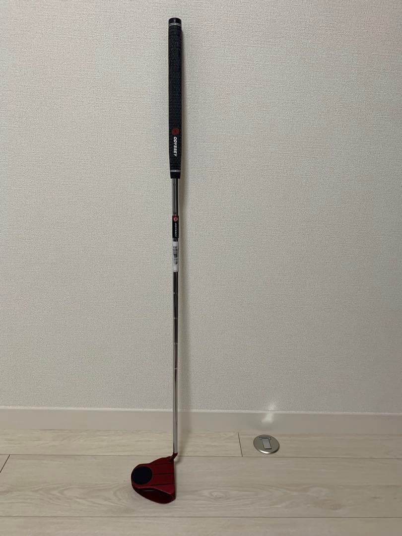 ODYSSEY Works Tour パター レッドヘッドカバー付き　34インチ