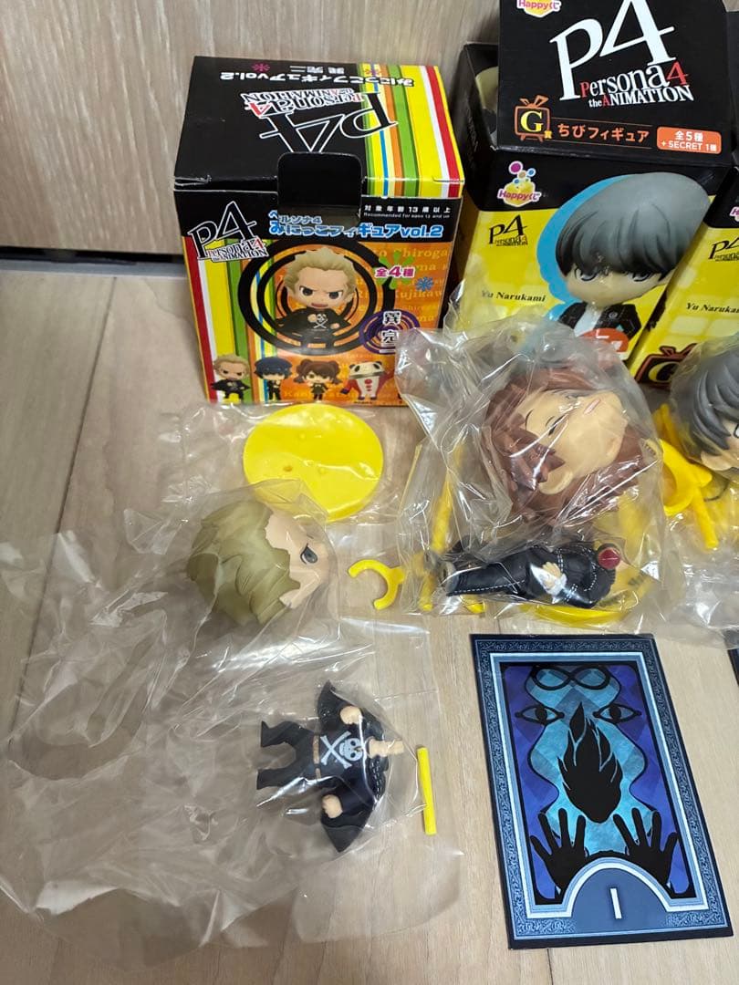 P4 ペルソナ4 ちびフィギュア みにっこフィギュア　5個セット